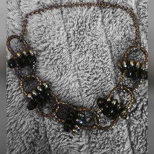 Black gem necklace
